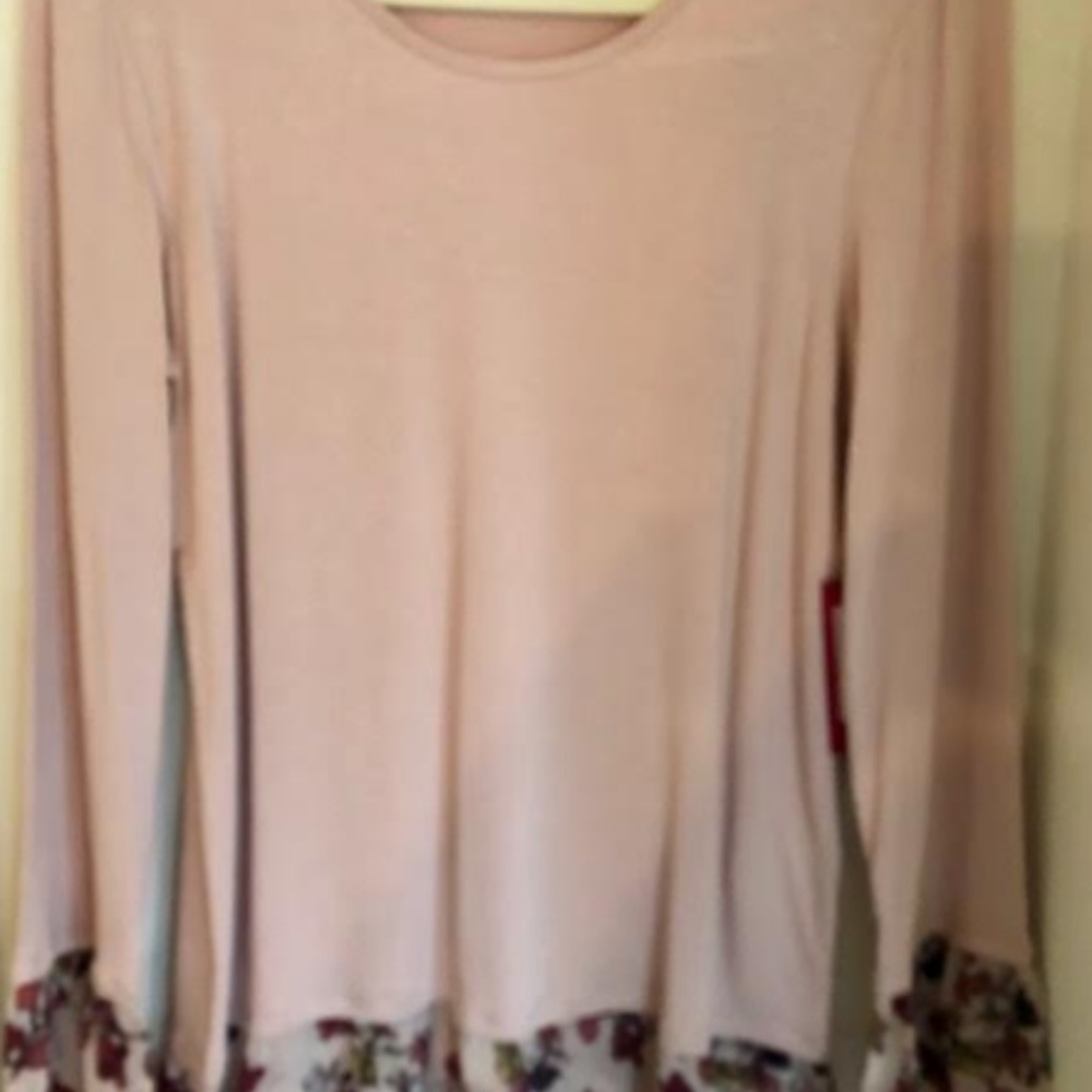 Chiffon Ruffel Tunic